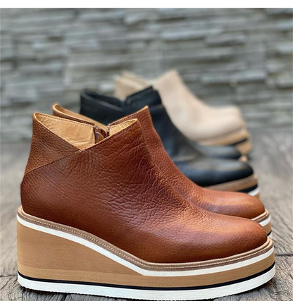 Stützende und modische orthopädische Schuhe