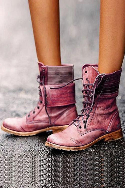 Modische und stützende orthopädische Stiefel