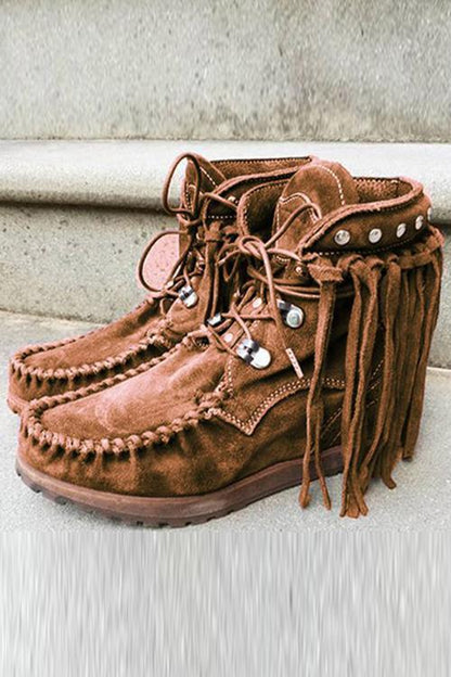 Modische und stützende orthopädische Stiefel