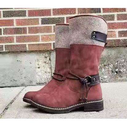 Moderne und stützende orthopädische Stiefel