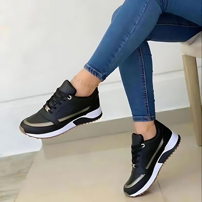 Stützende und trendige orthopädische Schuhe