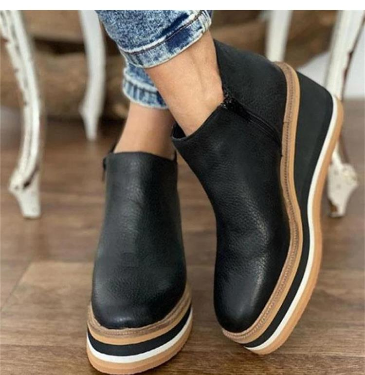 Stützende und modische orthopädische Schuhe