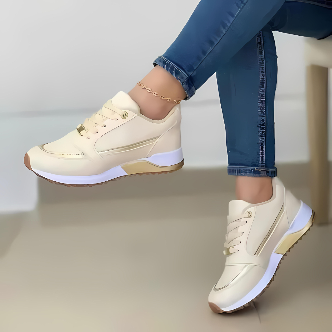 Stützende und trendige orthopädische Schuhe