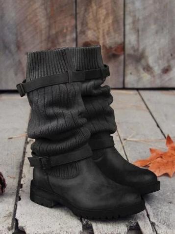 Stützende und trendige orthopädische Stiefel