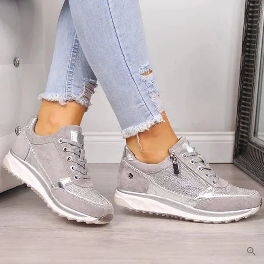 Schlanke und stützende orthopädische Schuhe
