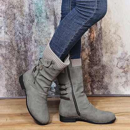 Moderne und stützende orthopädische Stiefel