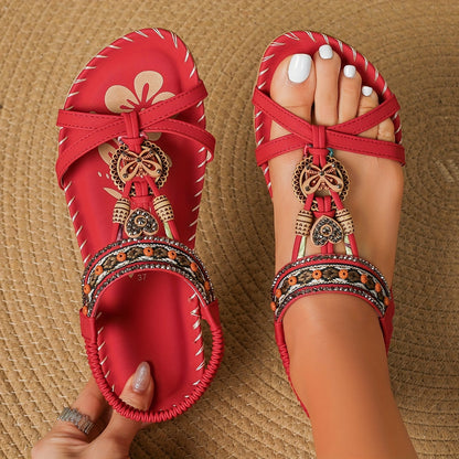Polierte und atmungsaktive orthopädische Sandalen