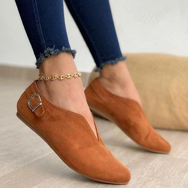 Unterstützende und modische orthopädische Flats