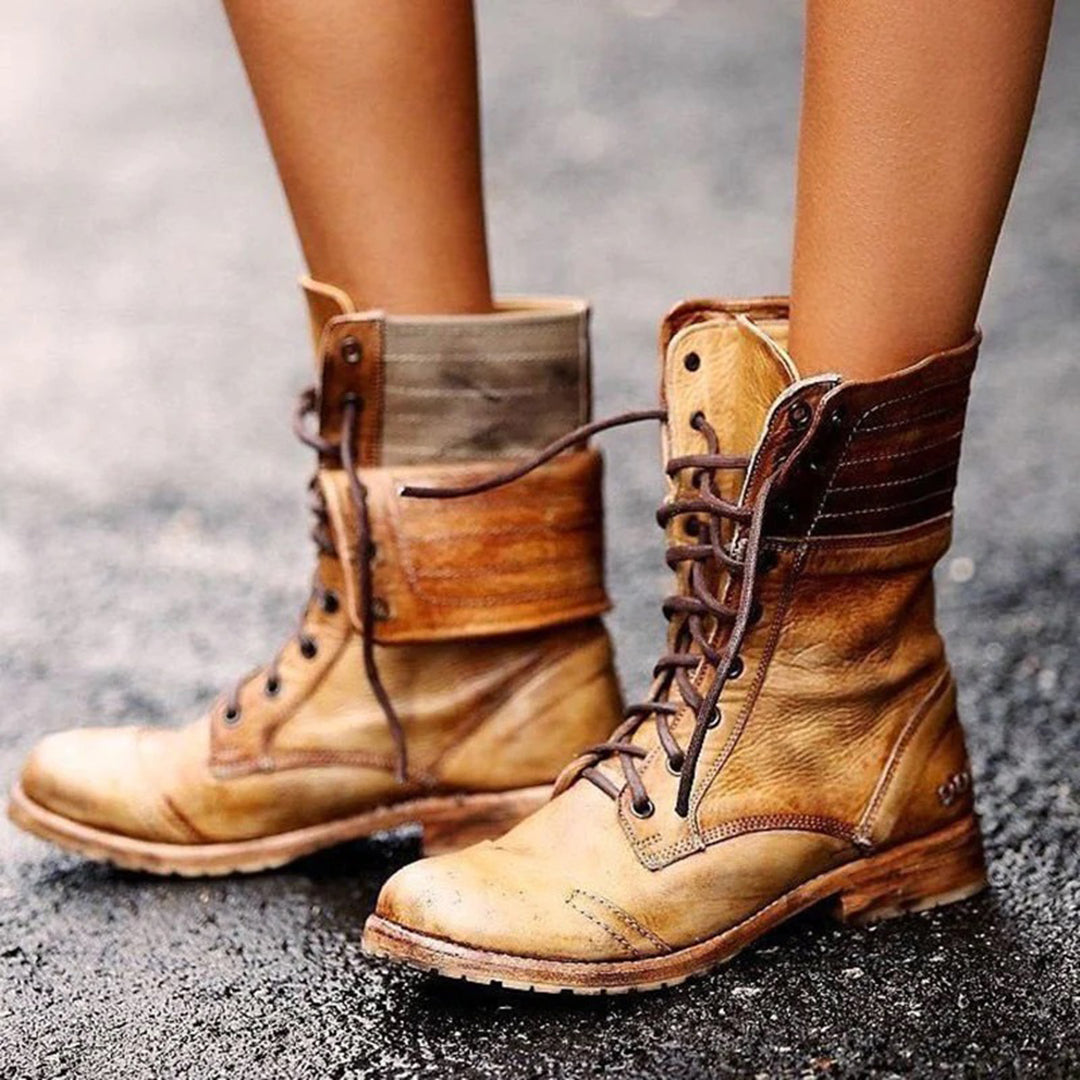 Stützende und modische orthopädische Stiefel