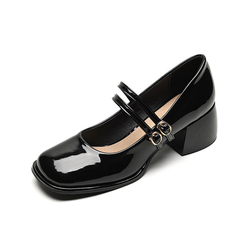 Klassische Schuhe mit Absätzen für Frauen