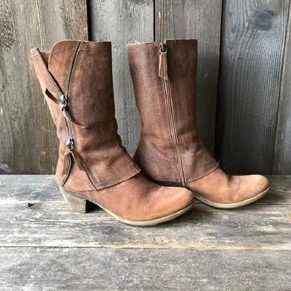 Modische und stützende orthopädische Stiefel
