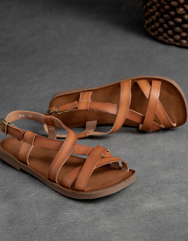 Stützende und vielseitige orthopädische Sommersandalen