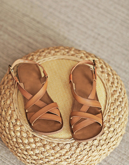 Stützende und vielseitige orthopädische Sommersandalen