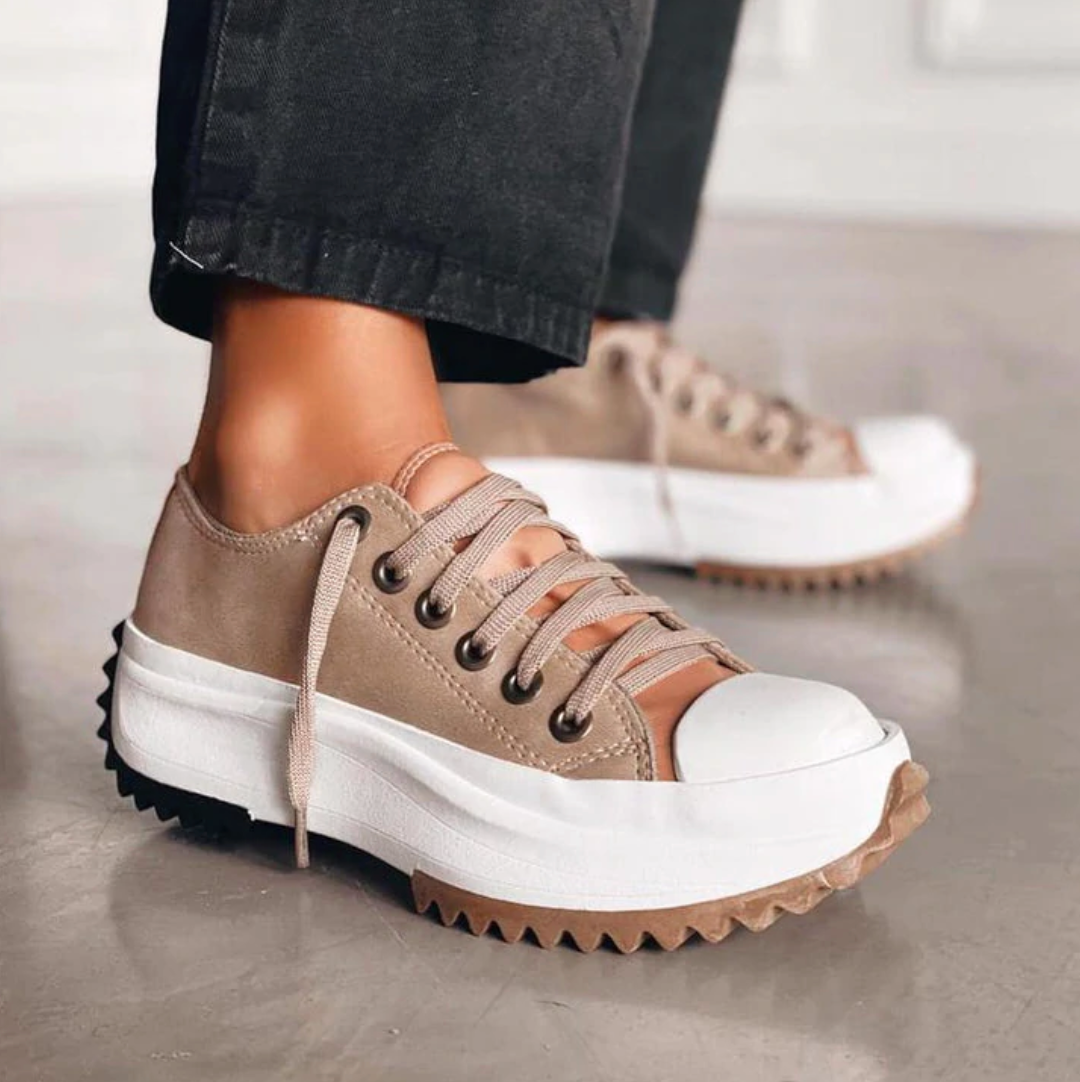 Legere und stützende orthopädische Schuhe