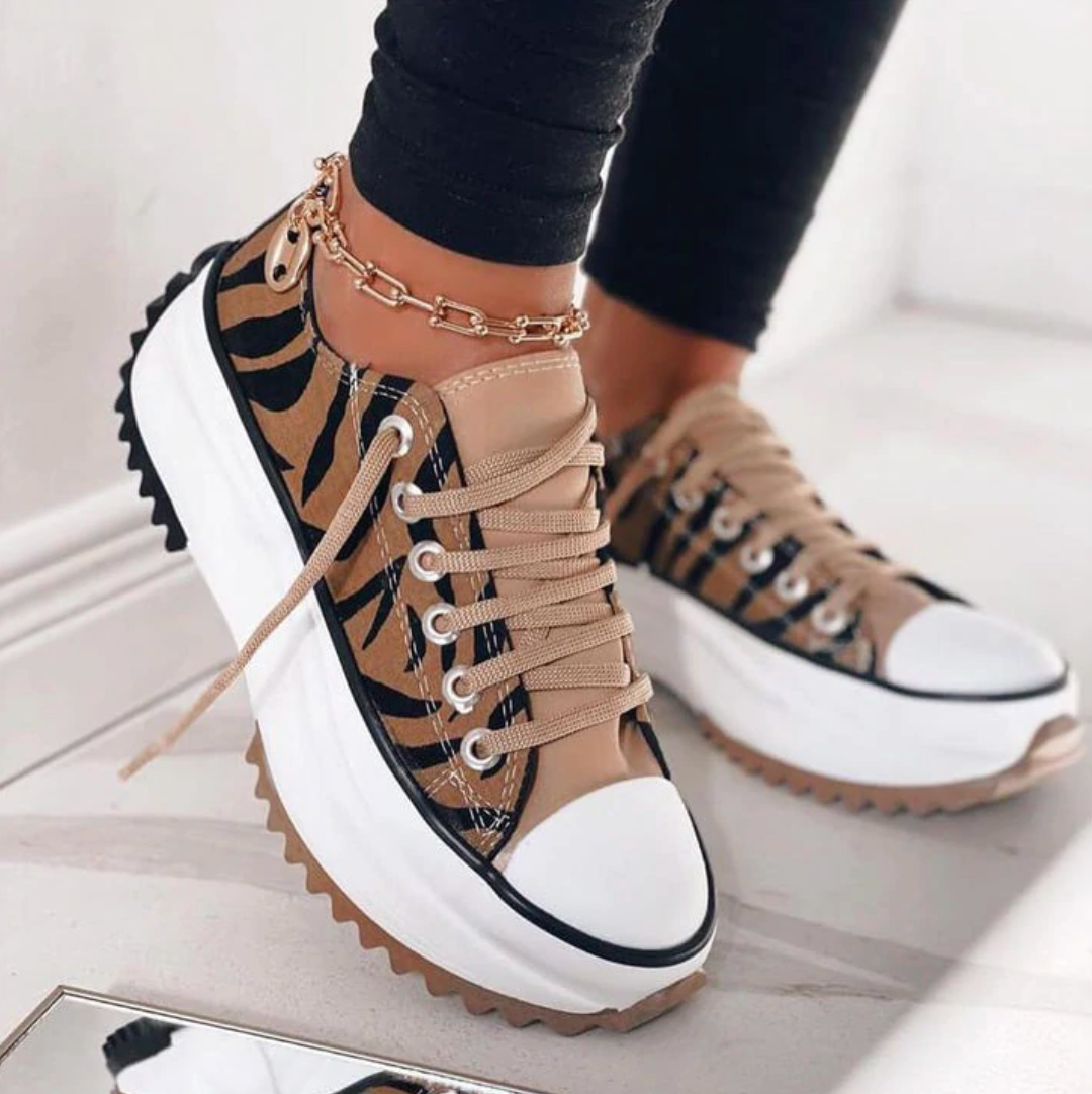 Legere und stützende orthopädische Schuhe