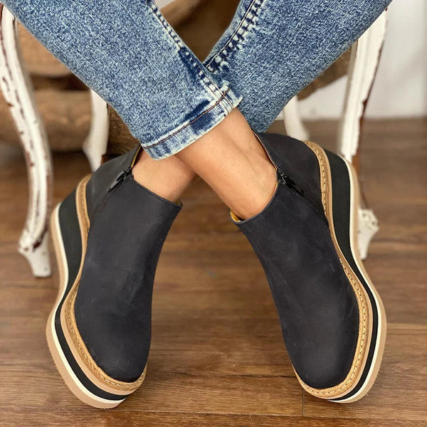 Entspannte und stützende orthopädische Stiefel