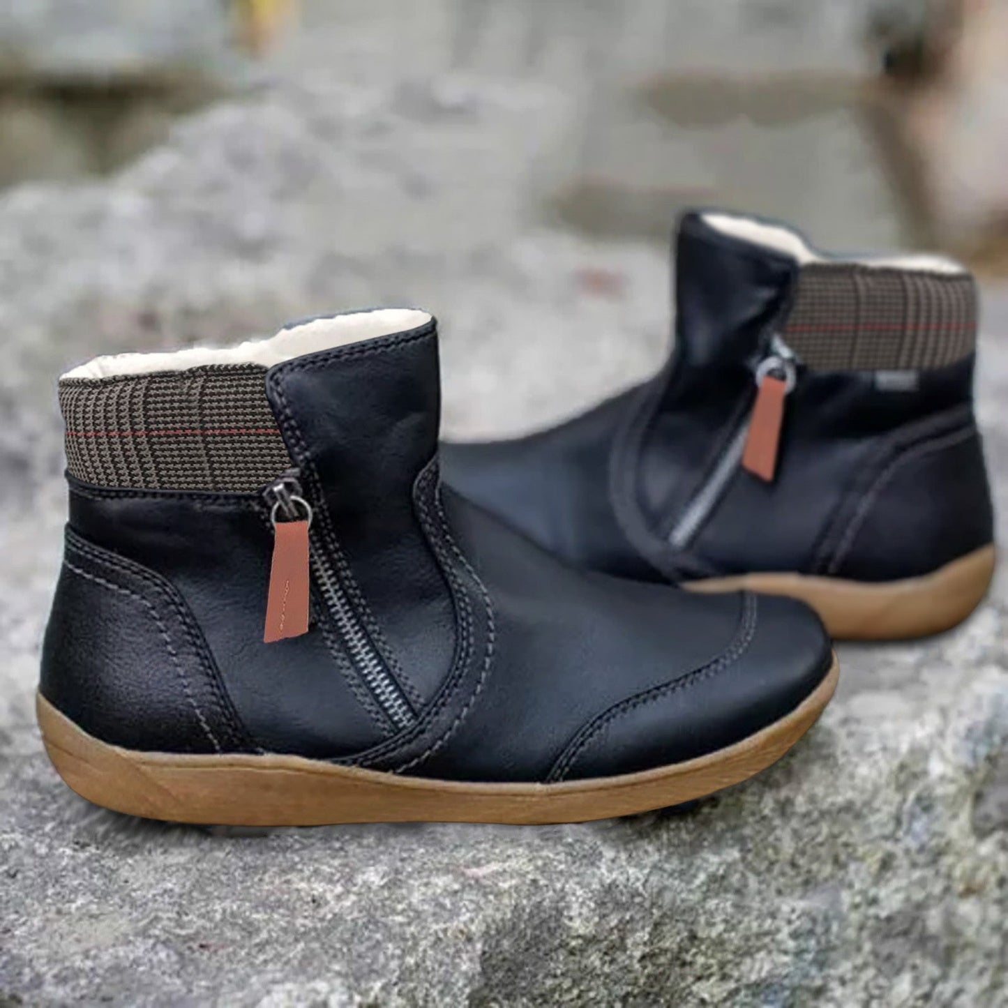 Bequeme und modische orthopädische Stiefel