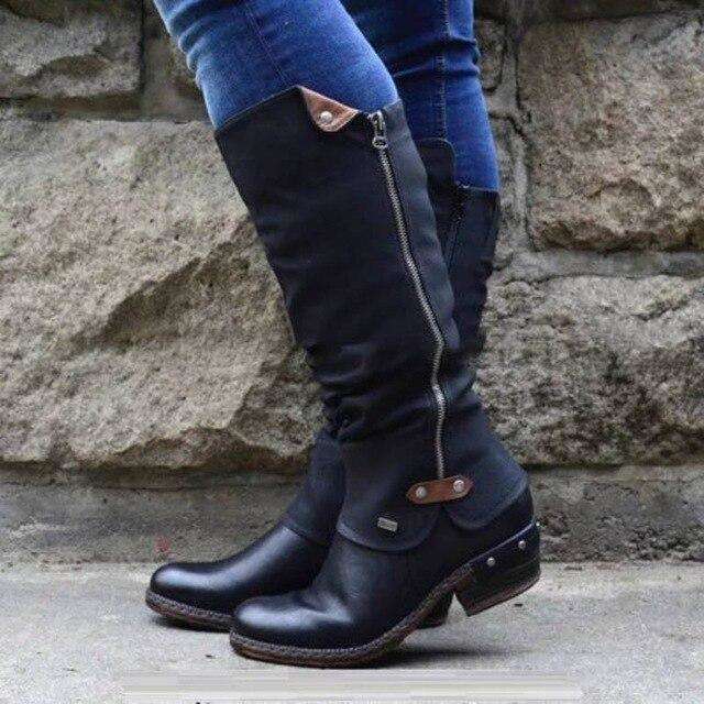 Lässige orthopädische Schnürstiefel