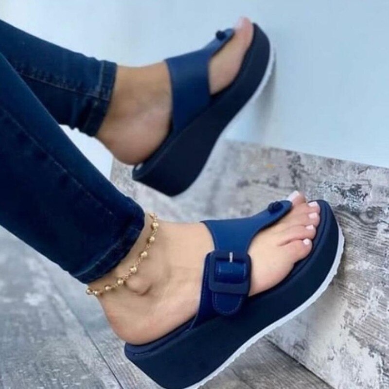 Modische, stützende, orthopädische Flip Flops