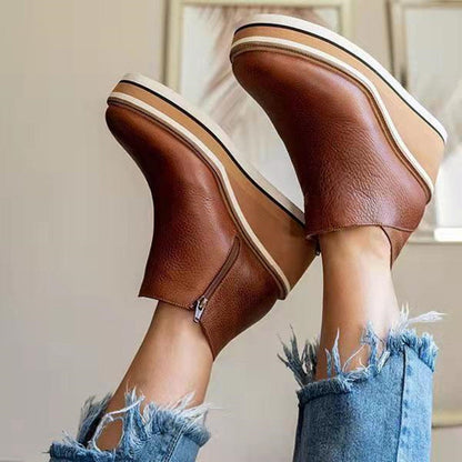 Entspannte und stützende orthopädische Stiefel