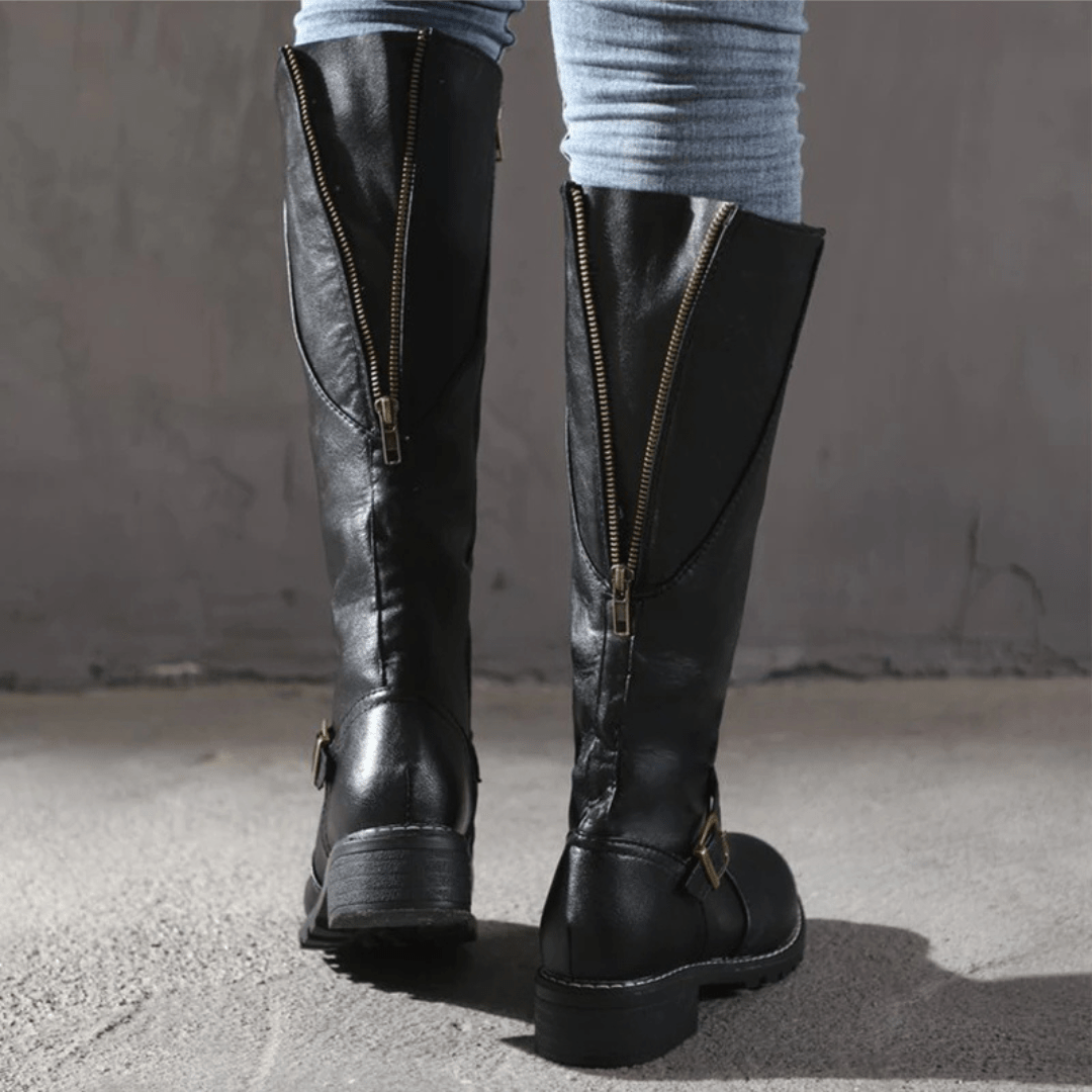 Lässige orthopädische Schnürstiefel