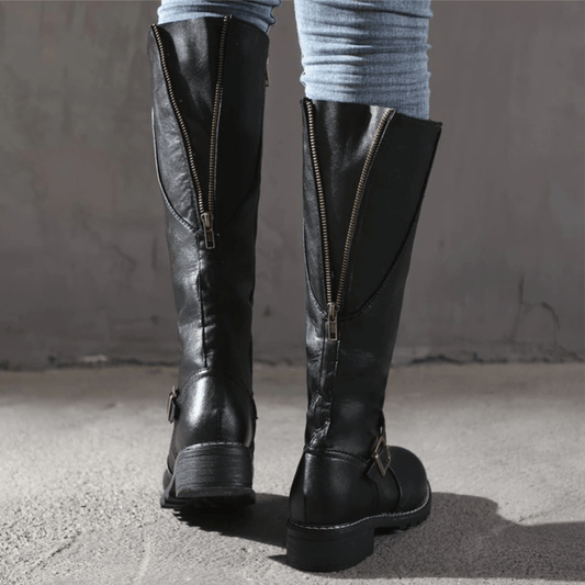 Lässige orthopädische Schnürstiefel