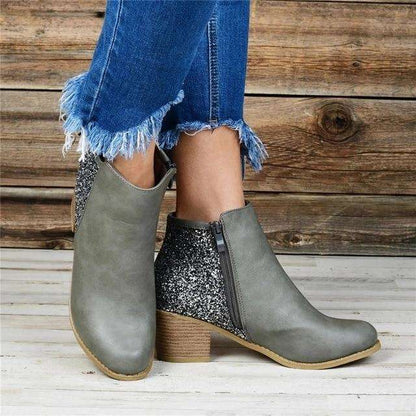 Modische und stützende orthopädische Stiefel