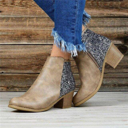Modische und stützende orthopädische Stiefel