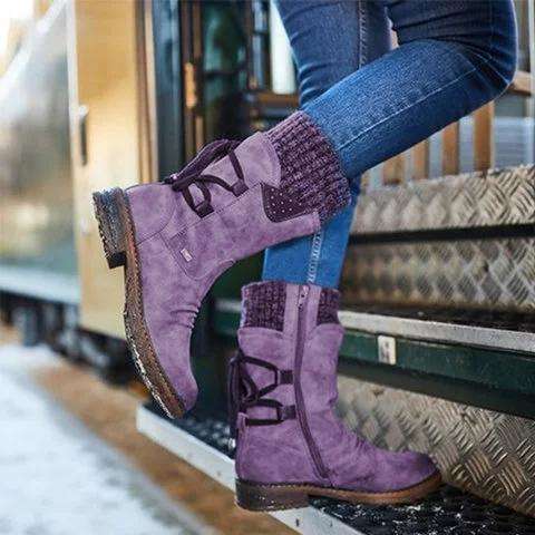 Stützende und modische orthopädische Stiefel