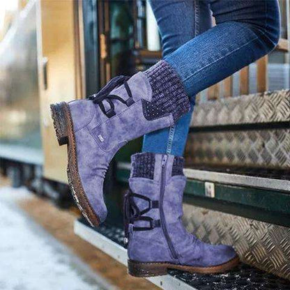 Stützende und modische orthopädische Stiefel