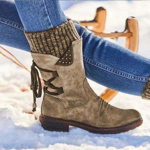 Stützende und modische orthopädische Stiefel